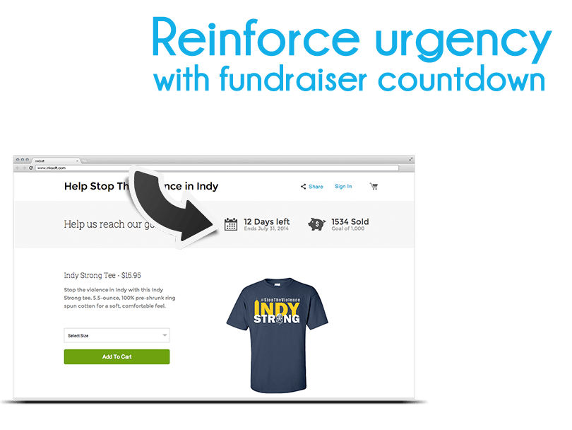 Reinforce Fundraising Urgency With Count Down